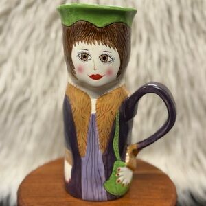 GANZ Susan Paley Ceramic JENNY JAVA BELLA CASA Series Coffee Tea Mug Collectible